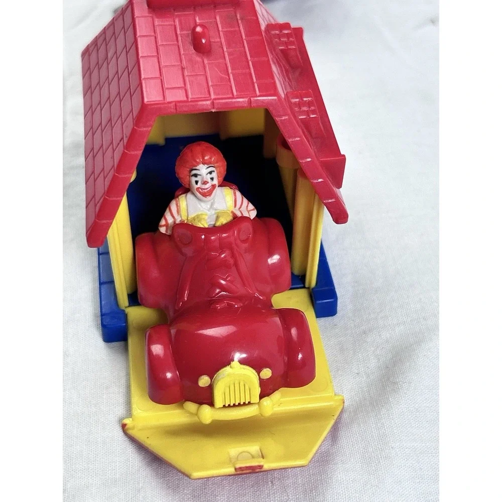 vintage mcdonalds Themed happy meal toys Fry Guy Ronald Birdie Cars